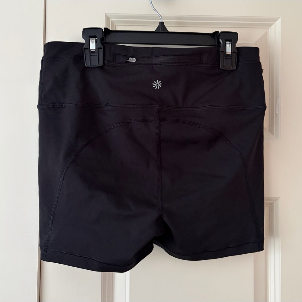Athleta Black Biker Shorts